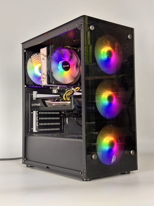 Ігровий ПК!! Ryzen 5 5500, RX 5700 XT, ОЗУ 16 Gb, SSD M2 500gb