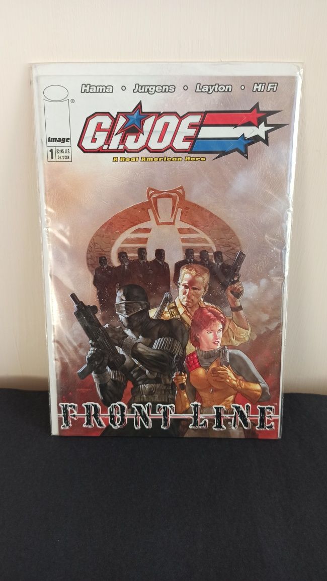 Комиксы комикс G.I.JOE бросок кобры ниндзя image comics Hasbro Снейк