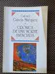 Vendo livro Crónica de uma morte anunciada, de Gabriel Garcia Marques