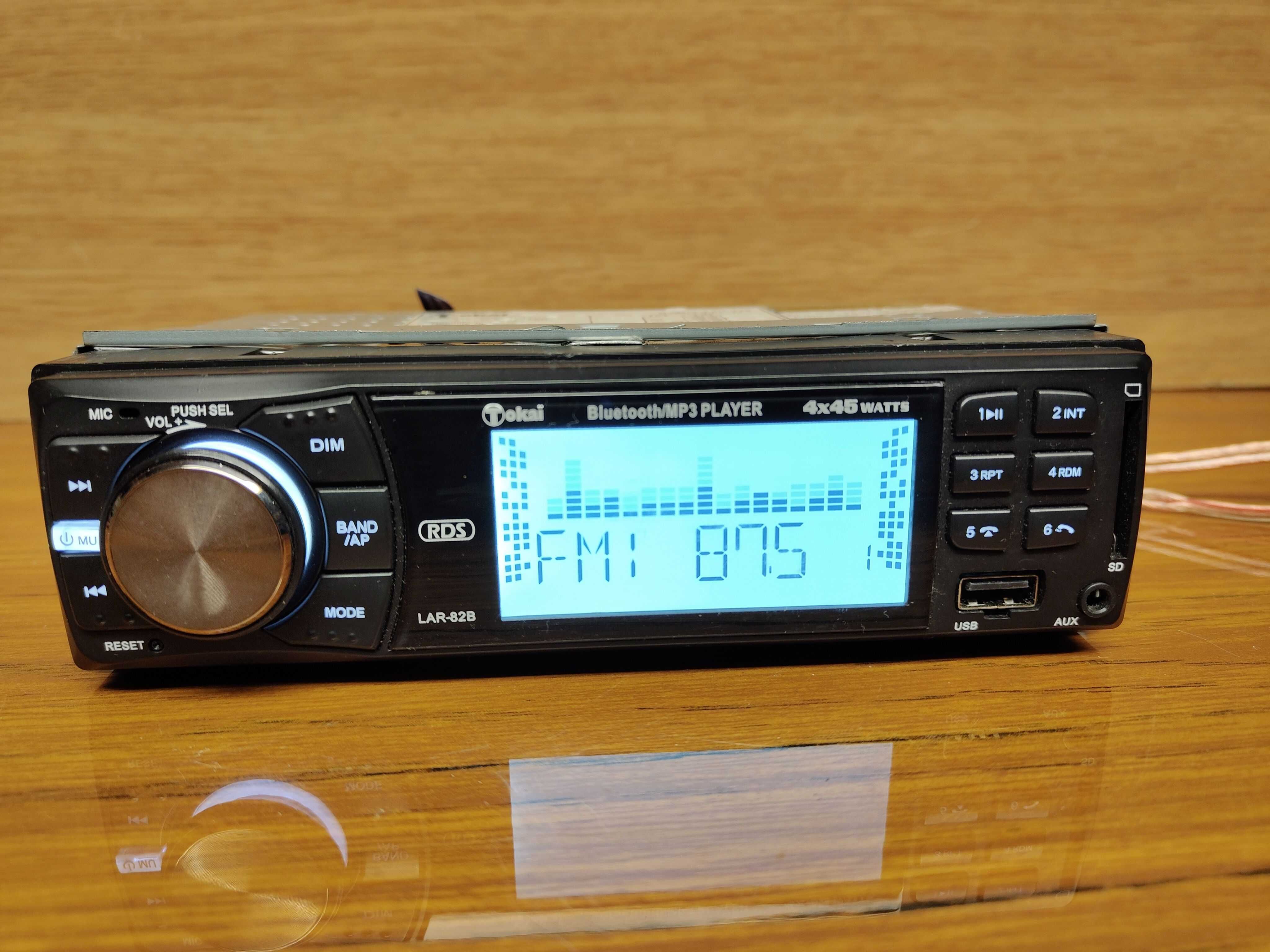 radio tokai bluetooth/mp3/usb/aux/sd lar-82b