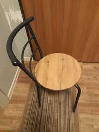 krzesło drewniano metalowe nowe
