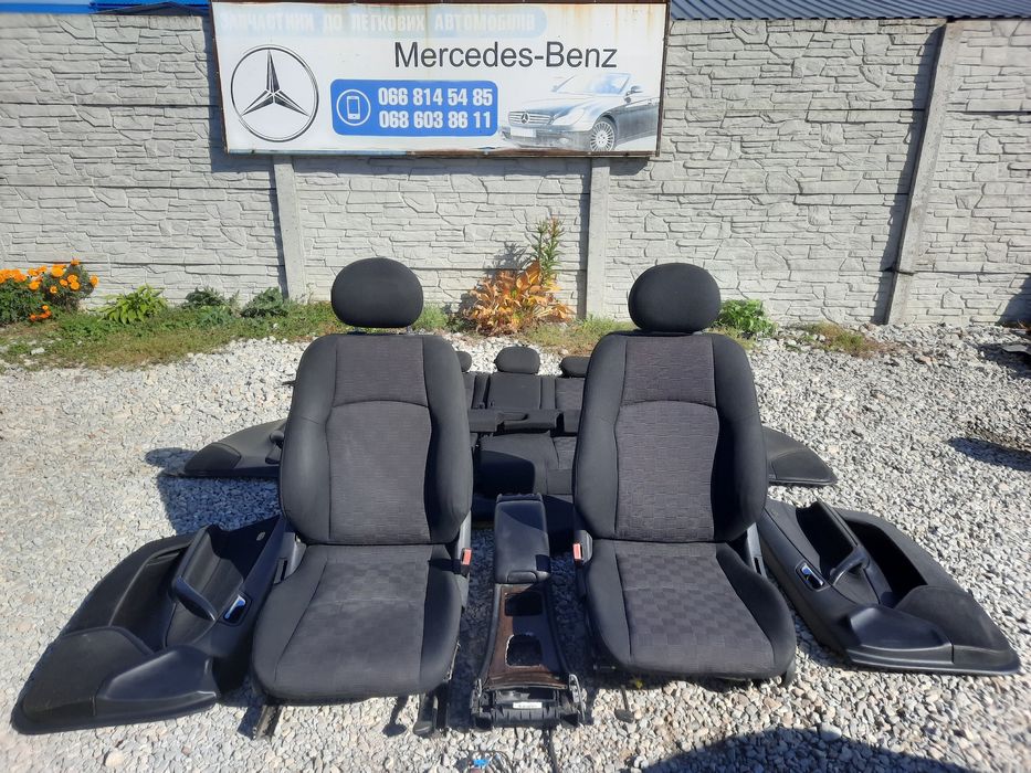 Сидіння,салон,карти Мерседес w203