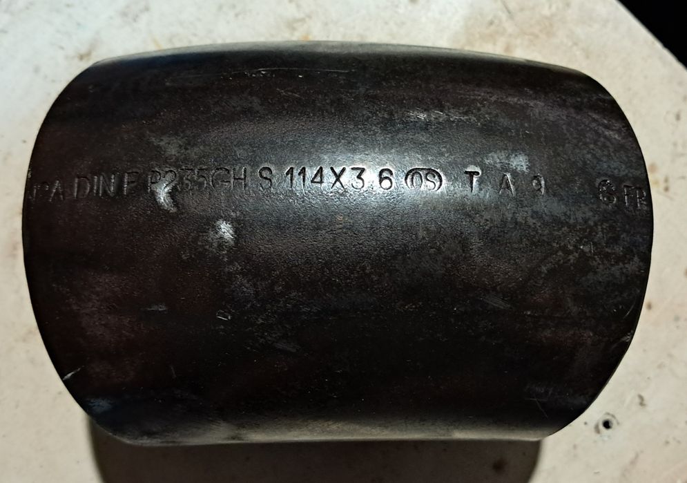 Обвід коліно ДУ 100 114 мм