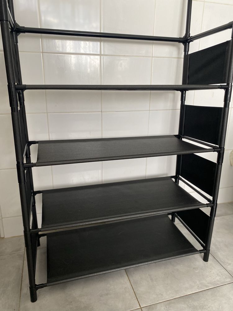 Sapateira Metálica Com 4 Camadas de Alta Capacidade