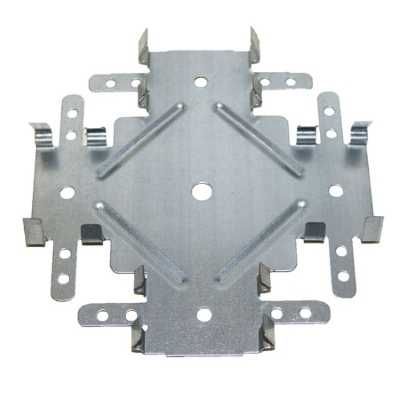 Крестообразный соединитель одноуровневый Краб KNAUF СD профиля 60/27