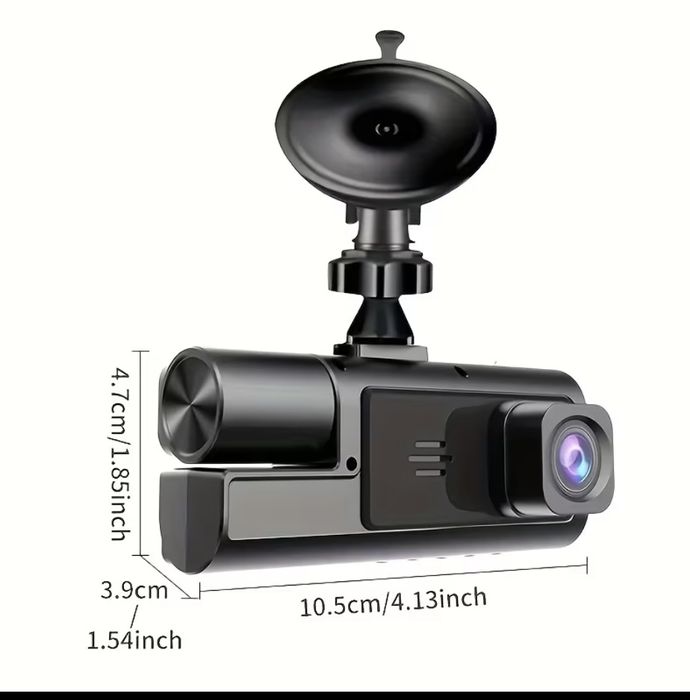 3-канальна відеокамера для автомобіля