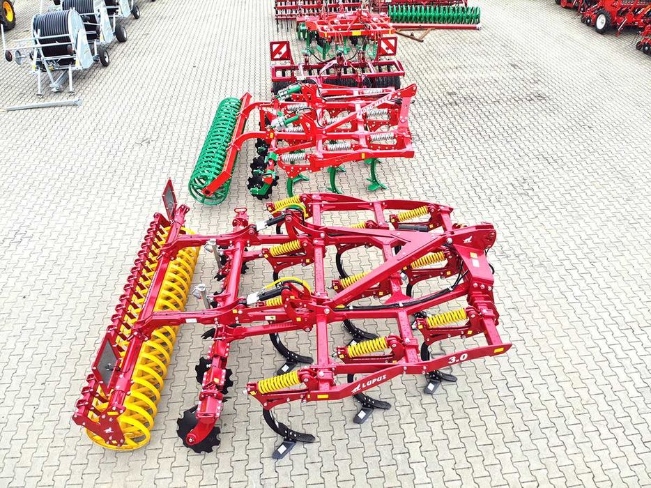 Agregat do uprawy bezorkowej 3m bezorkowiec Agro-masz Rolex Lupus
