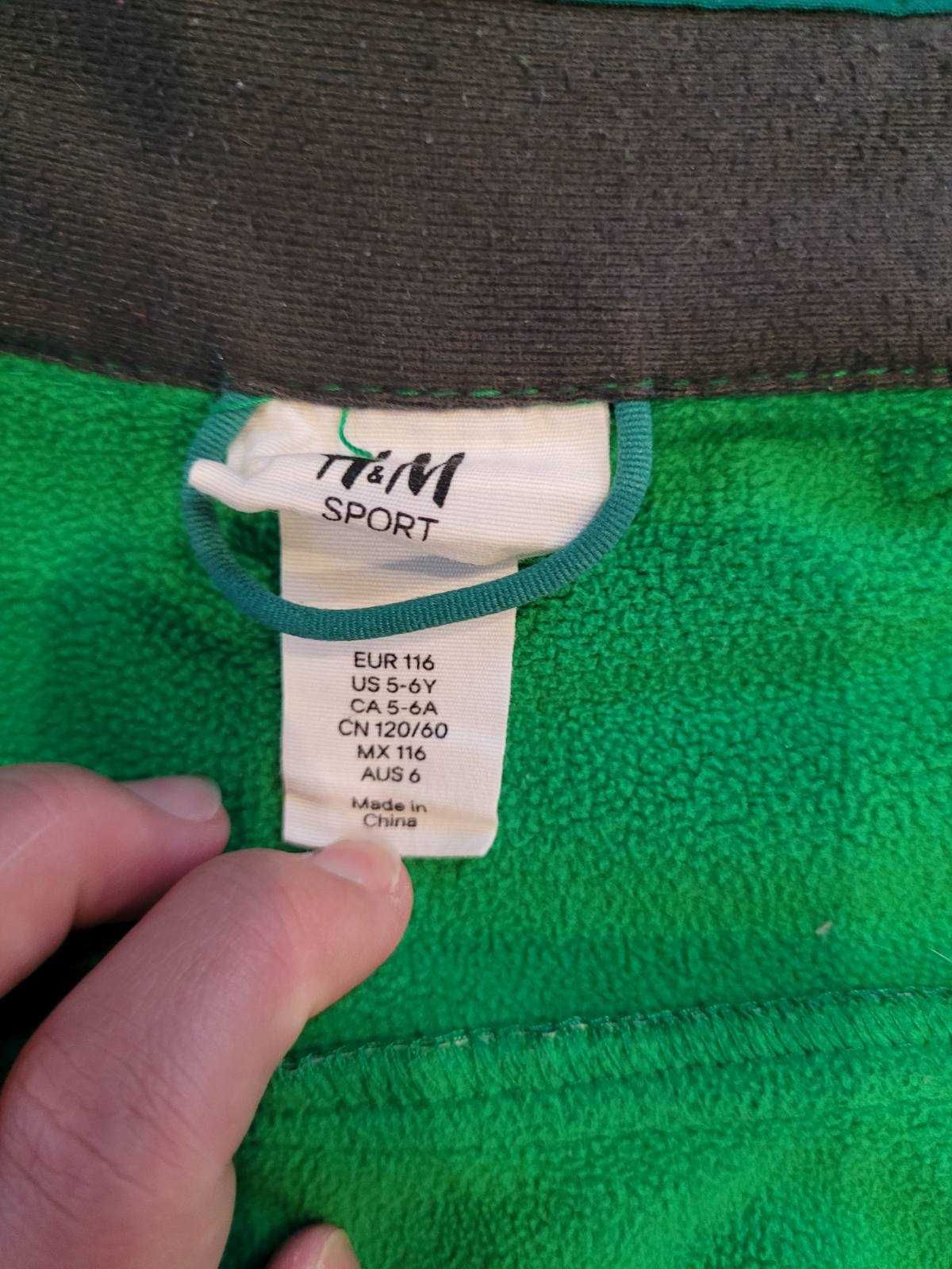 Куртка H&M sport софтшел размер 5-6 лет рост 110см