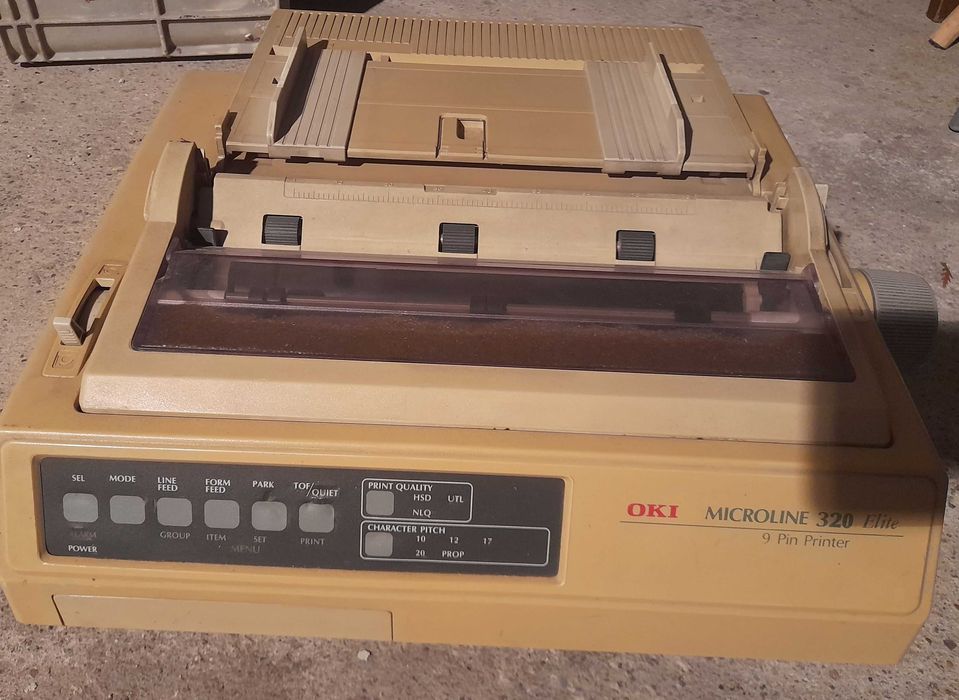 Drukarka igłowa retro OKI Microline 320 Elite