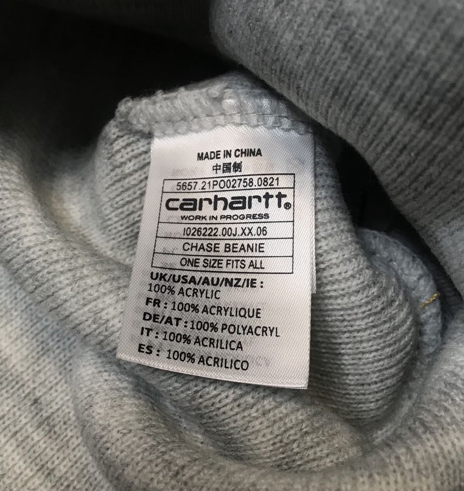 Шапка Carhartt Chase Beanie оригінал