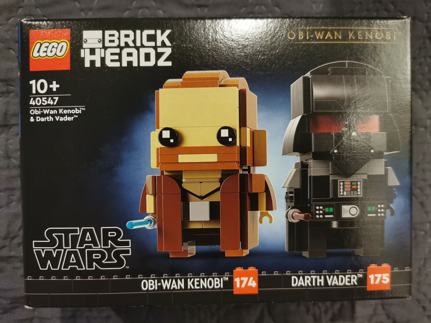 LEGO BrickHeadz 40547 - Obi-Wan Kenobi i Darth Vader