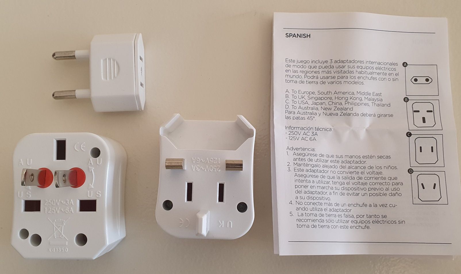 Adaptador de viagem