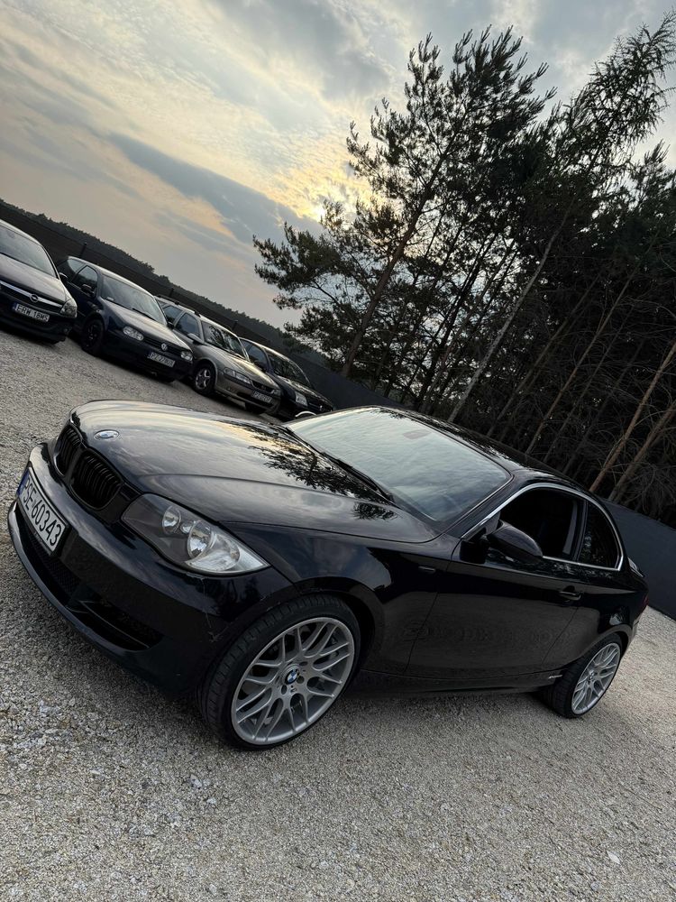 BMW coupe E82 123D 204km BIturbo 2008r, super stan, piekna,zadbana,moc