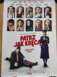 Plakat filmowy ,,Patrz jak kręcą"