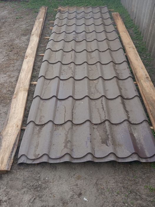 Продам металлочерепицу размер 4м /1м17см