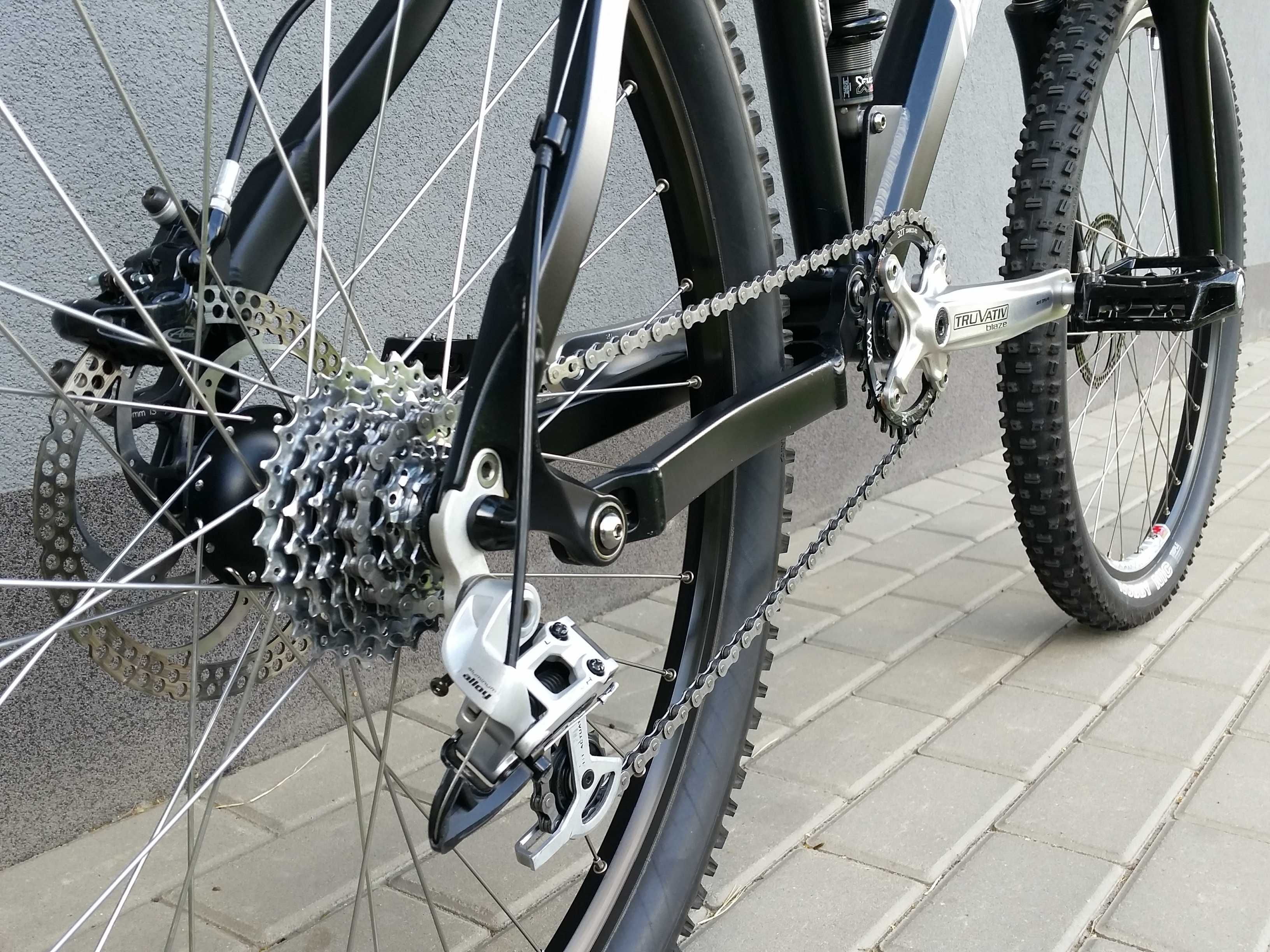 POISON Curare / 13,9kg/ Rux-S / Avid Elixir 7SL/ SRAM/ rower full MTB