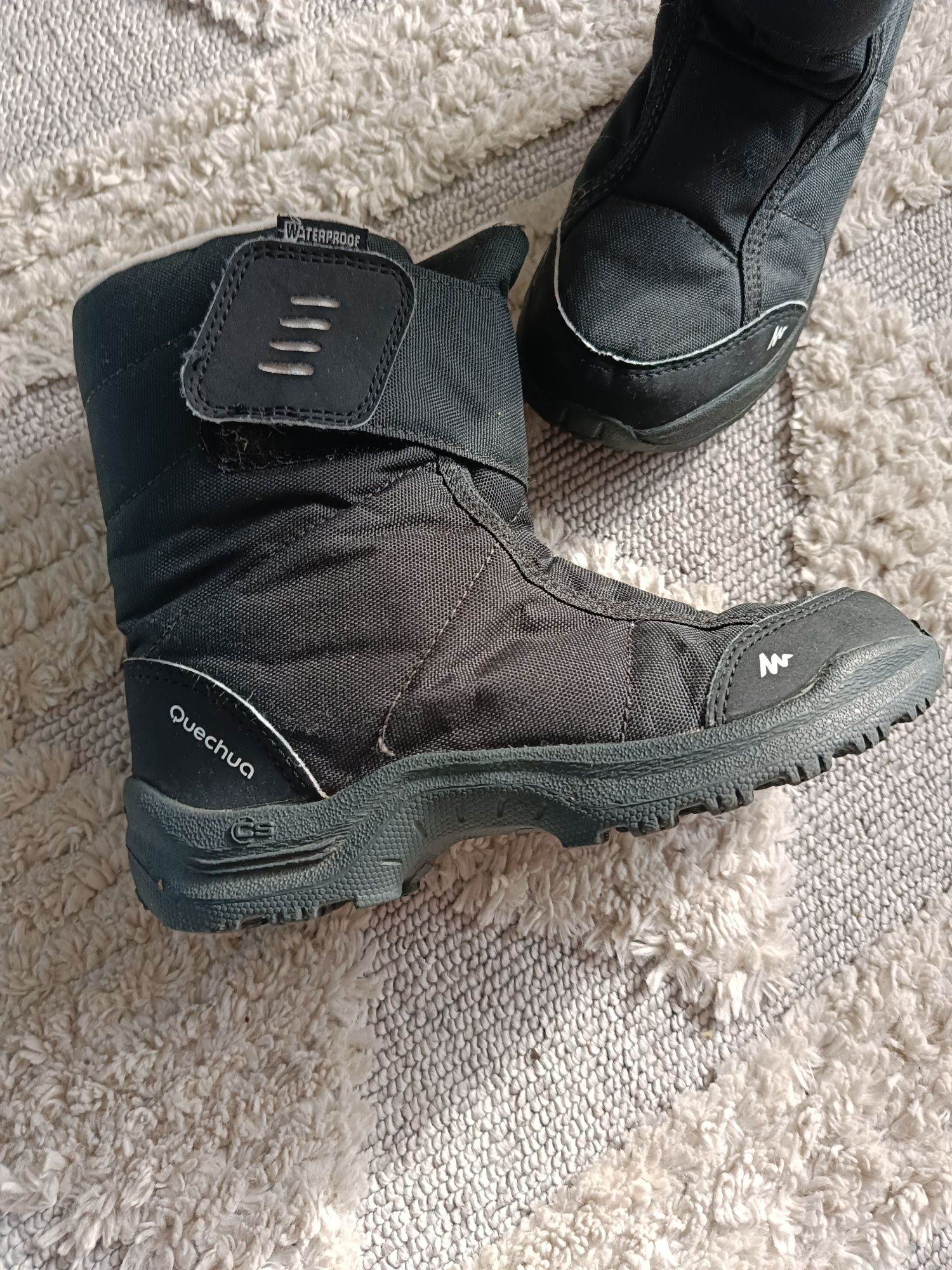 Buty zimowe, śniegowce Decathlon r.33