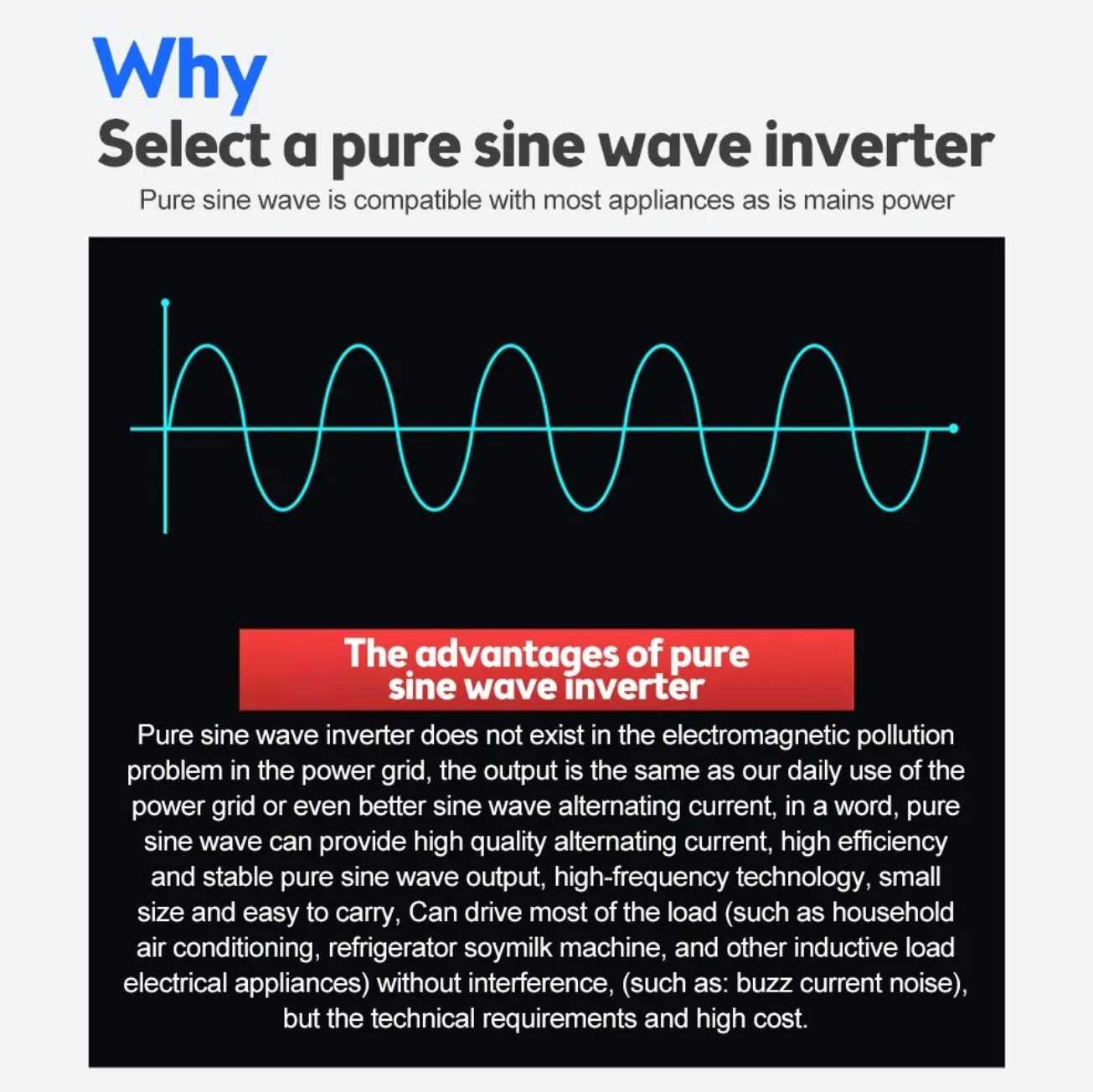 Przetwornica 12V na 230V Pure sine czysty sinus pelny sinus 1000W/500W