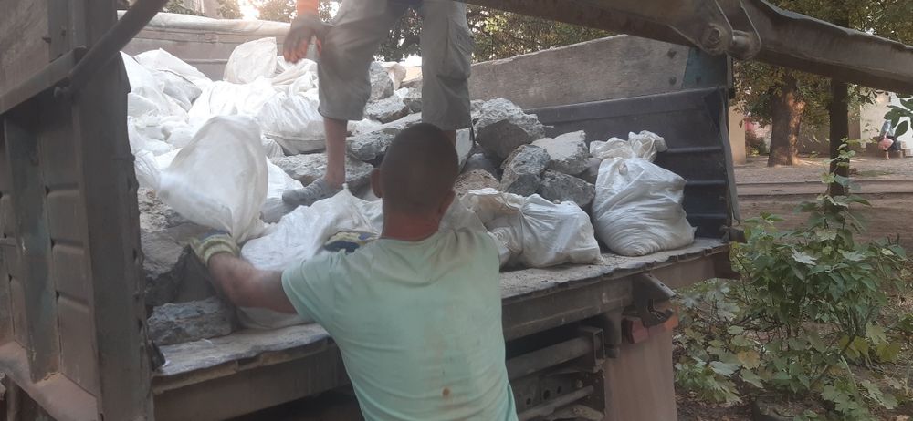 Демонтажные работы.