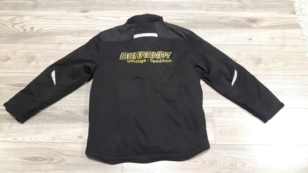 JAMES & NICHOLSON męska kurtka robocza typu softshell czarna rozm. XL