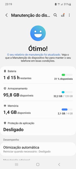 Samsung A51 como novo