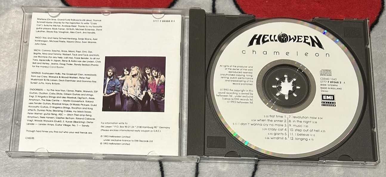 HELLOWEEN - Chameleon - znakomite cd w super cenie