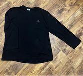 Czarna koszulka Lacoste Classic Longsleeve