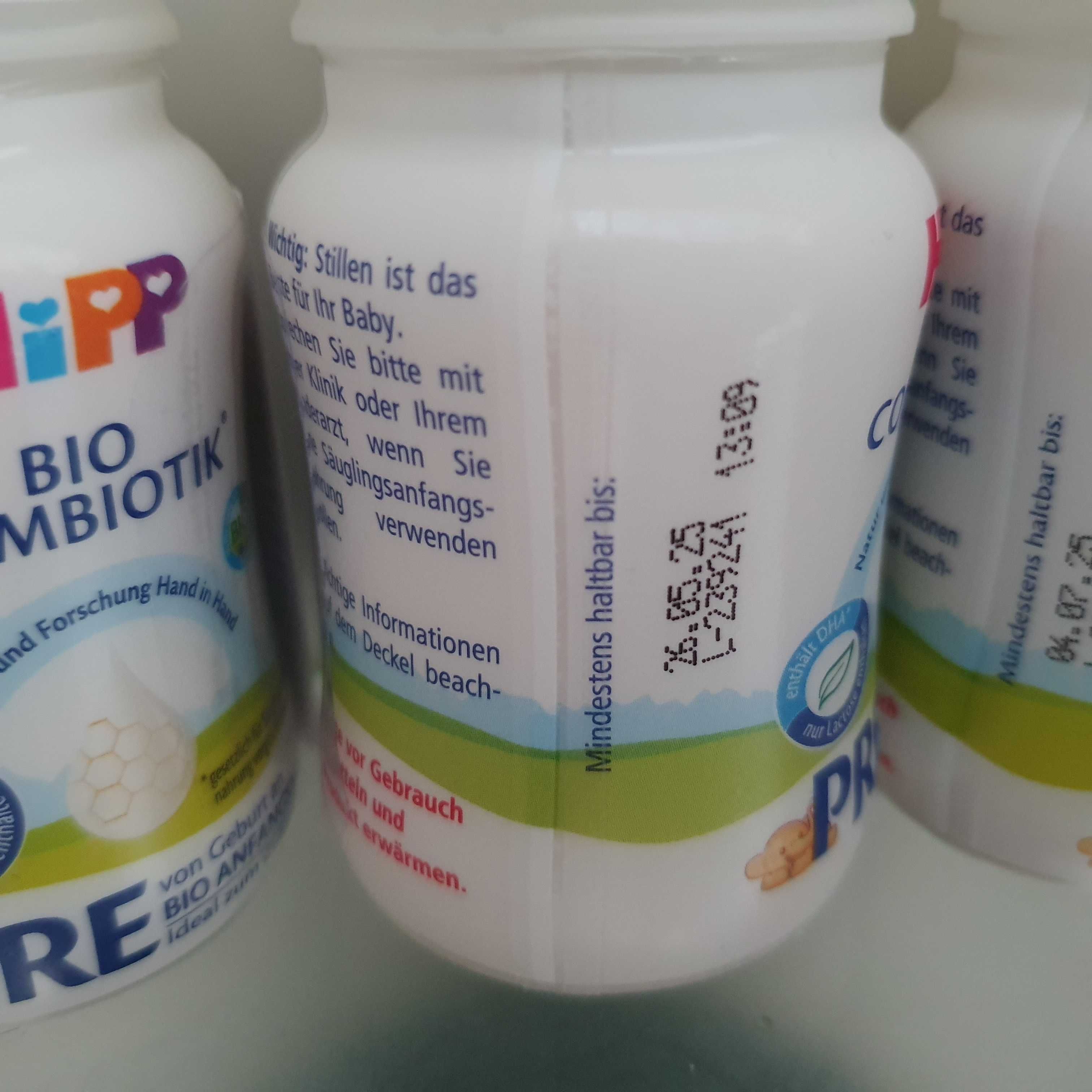 сухое и жидкое детское питание HIPP COMBIOTIC 1 с рождения