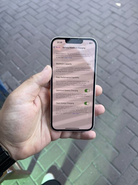 Iphone 13 на 128 gb , 93% акб