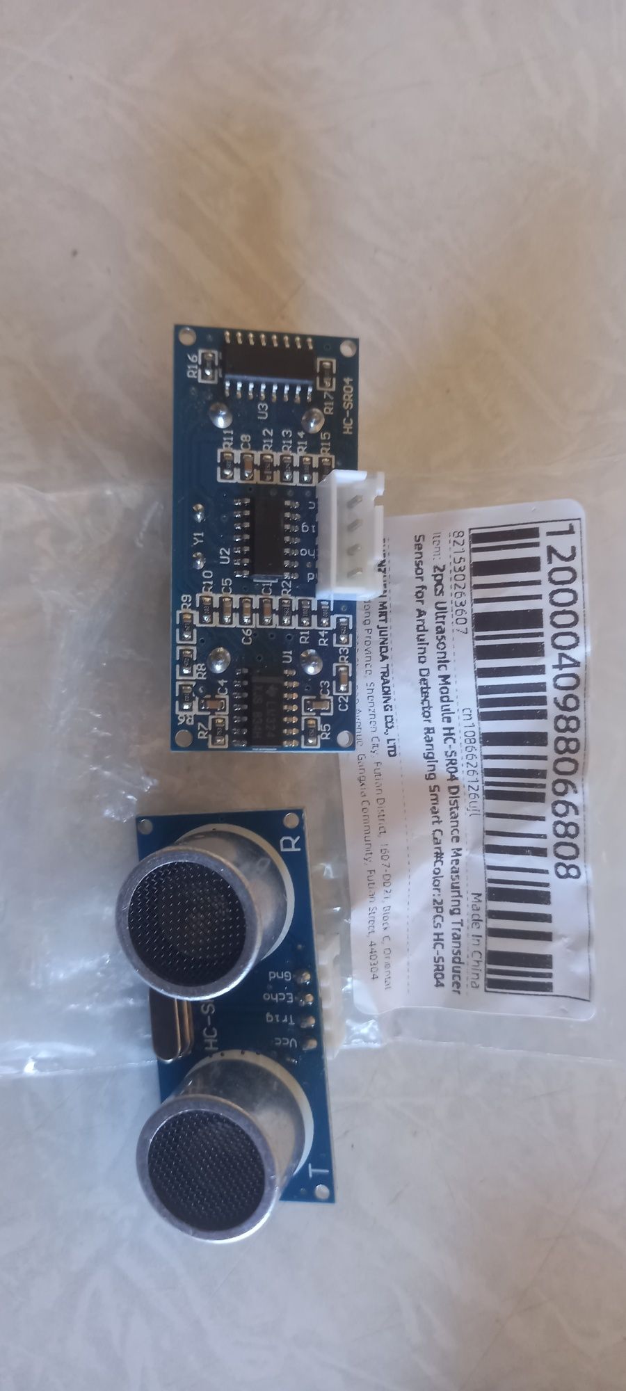 Набор Arduino , ультра звуковой датчик