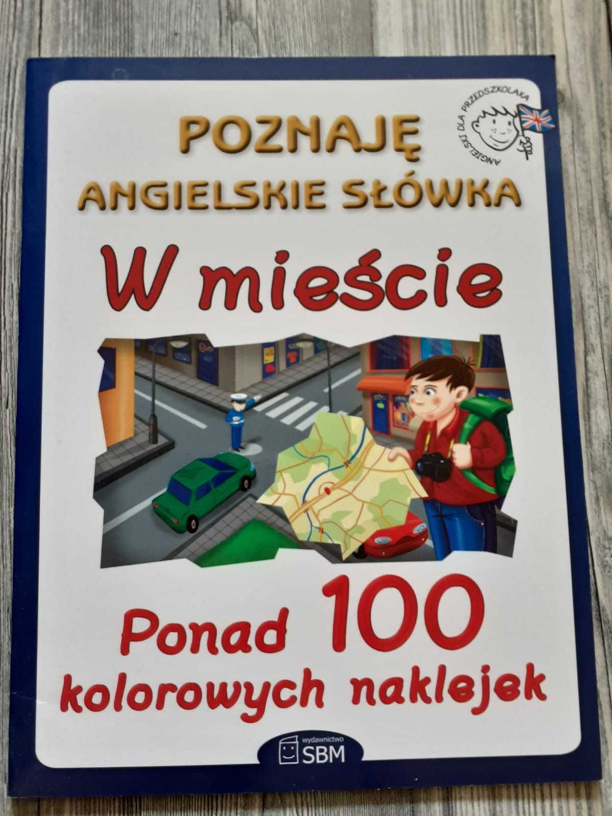 Poznaję angielskie słówka, ponad 100 naklejek