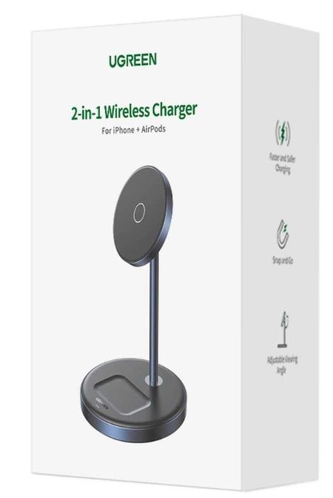 Bezprzewodowa ładowarka 2 w 1