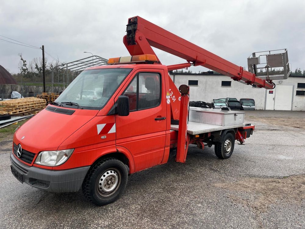 Podnośnik koszowy Sprinter ruthmann tb220