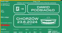 2 bilety na koncert Dawida Podsiadło w Chorzowie 23 czerwca 2024
