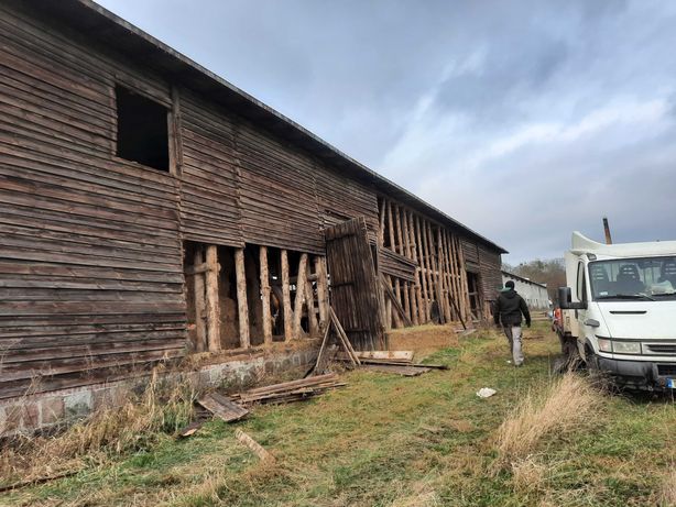 rozbiórki stodół rozbiórka stodoły skup starego drewna