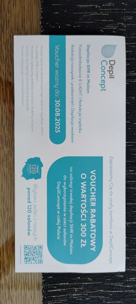 Voucher do Depil Concept na 300 zł