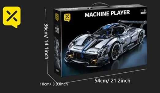 ‼️В КОРОБЦІ‼️ Конструктор  TOYLINX Pagani Huayra BC -- 3526 деталей!