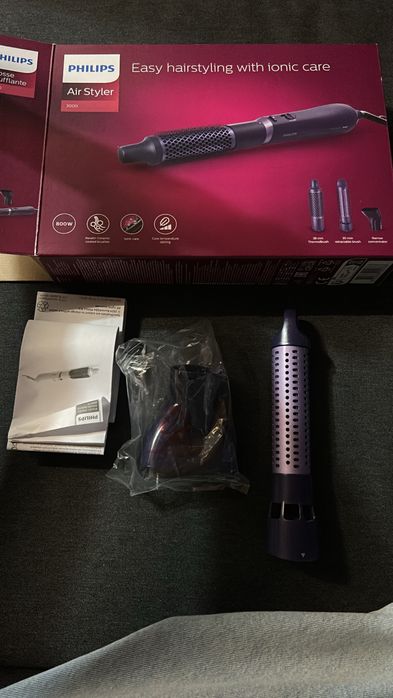 •	Escova Modeladora Philips 3 em 1 – Nova