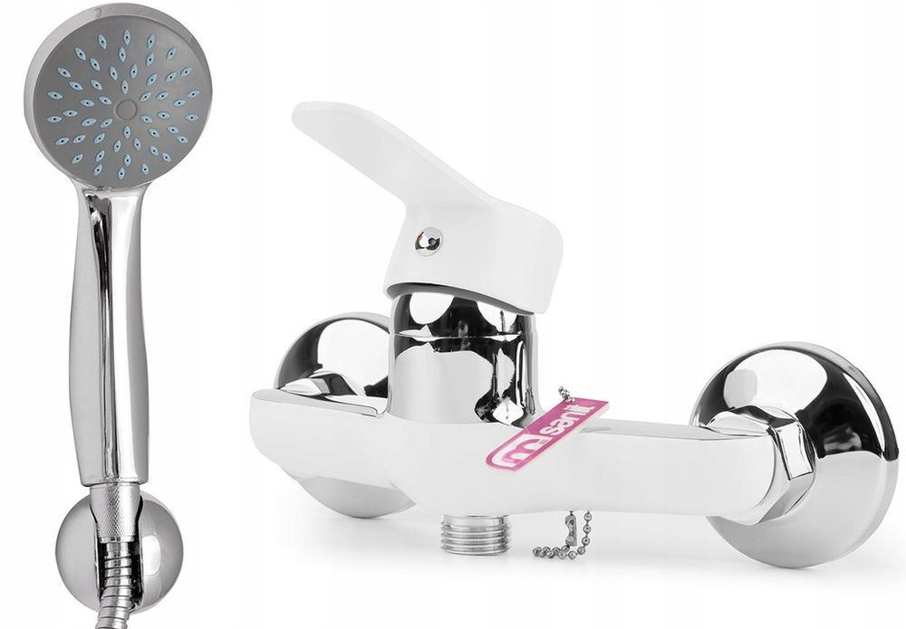 MSA29-155CW2 Batera prysznicowa DUO kol. biały/chrom