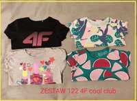 Zestaw tshirtow 122 zestaw ciuszkow 122  4f cool club