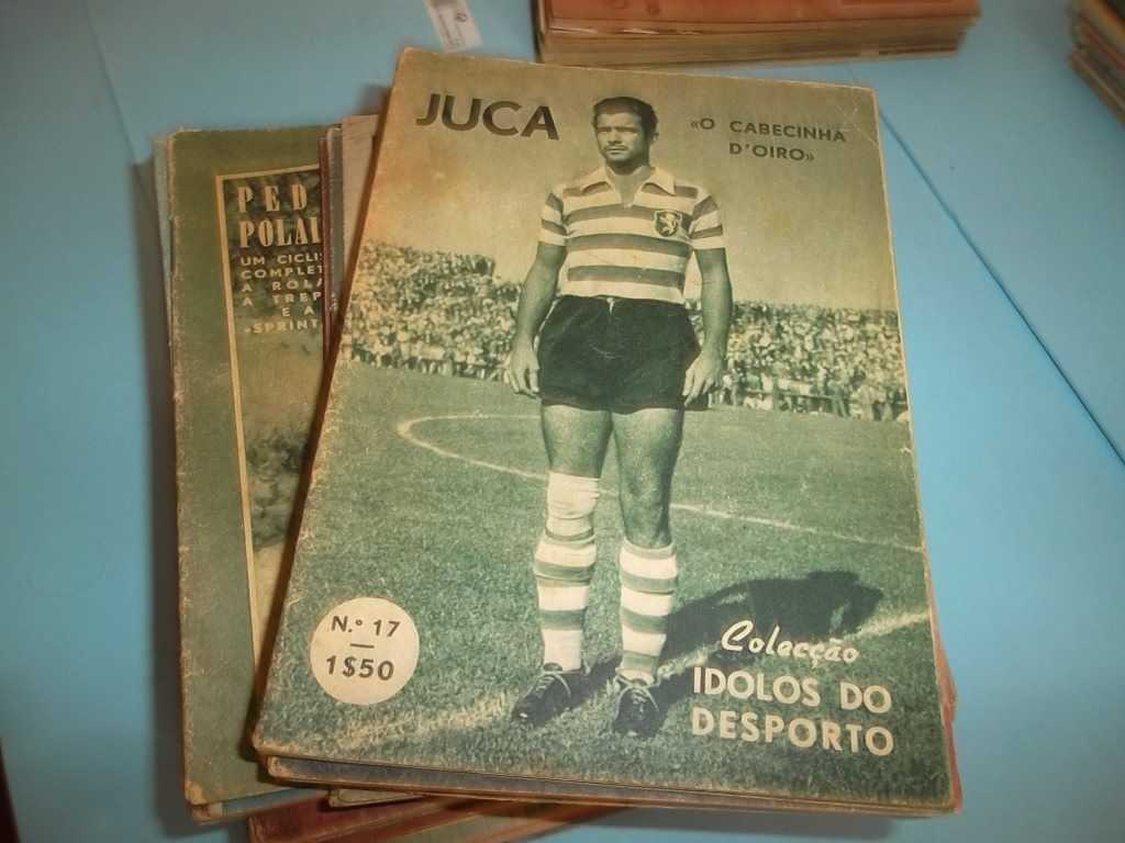 ÍDOLOS DO DESPORTO. Grande lote, várias séries desde 1956.