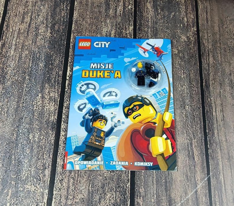 LEGO City Misje Duke'a - książeczka z figurką