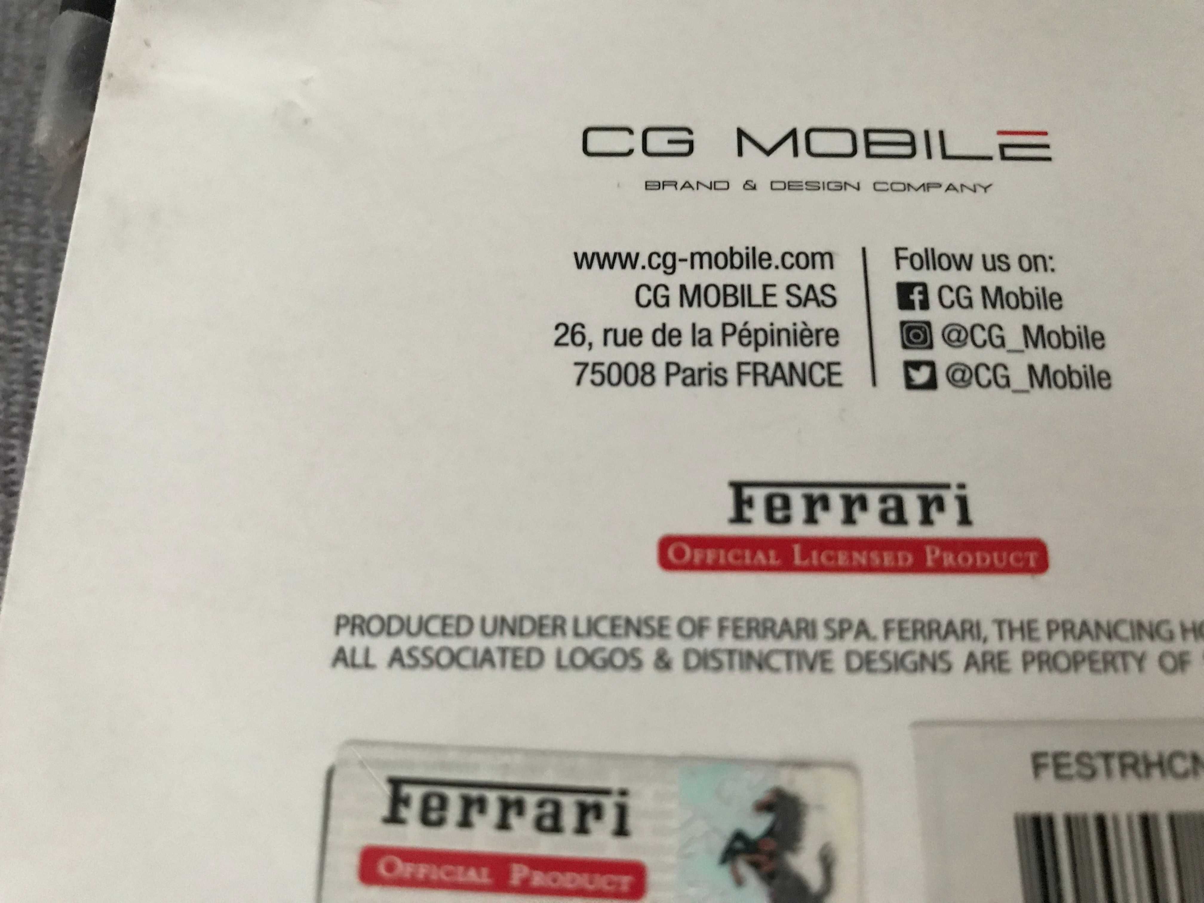 Ferrari Scuderia iPhone 11 Pro Max silikonowe case etui plecki