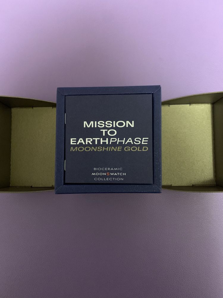Swatch x Omega Moonswatch Gold