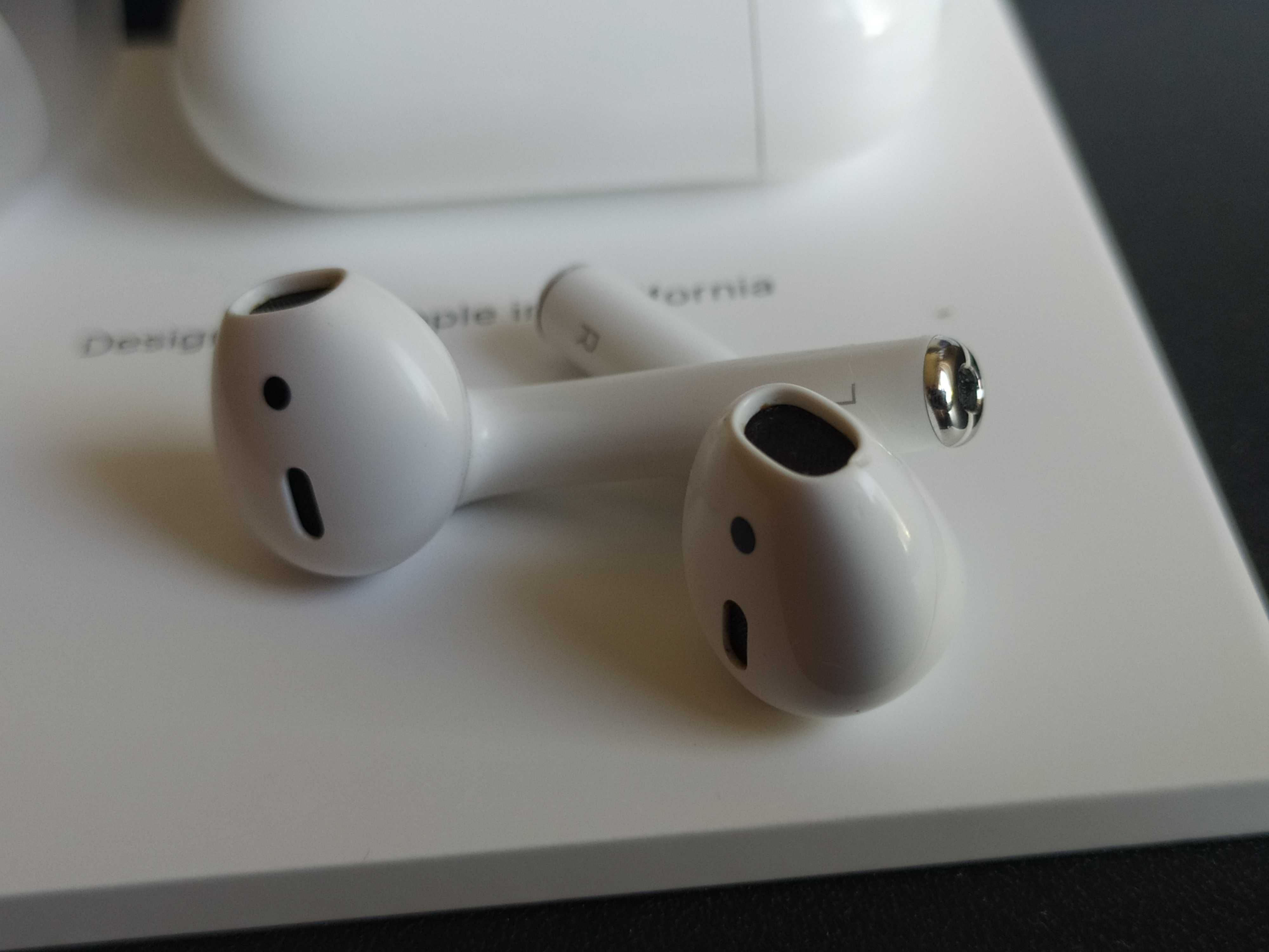 Навушники apple air pods оригінал з коробкою і документами