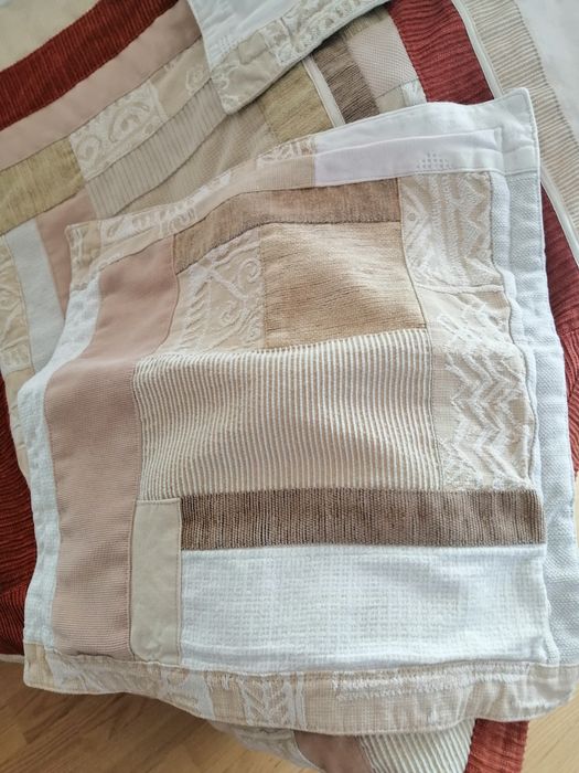 Narzuta patchwork na łóżko