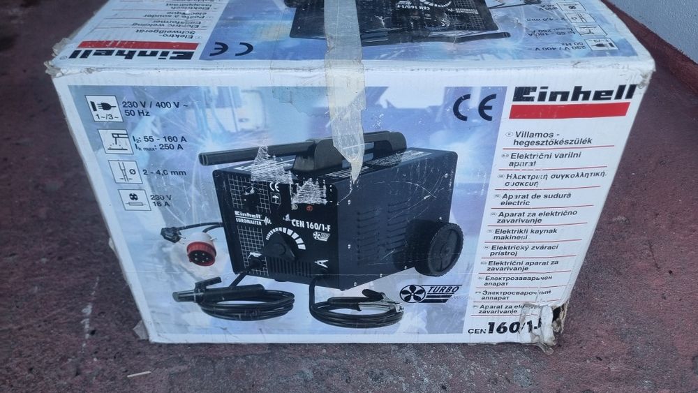 Spawarka elektryczna Einhell Euromaster cen 160/1-F  230v/400v