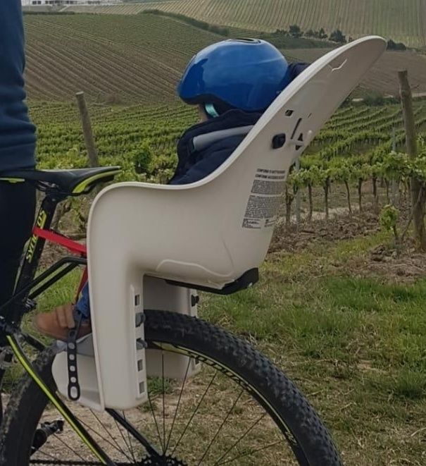 Cadeira transporte bicicleta