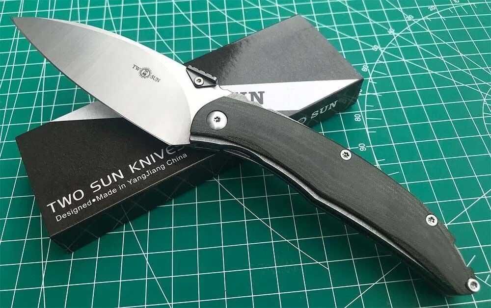 Nóż TwoSun TS357 N690 TC4 Micarta tytan Civivi WE nowy!