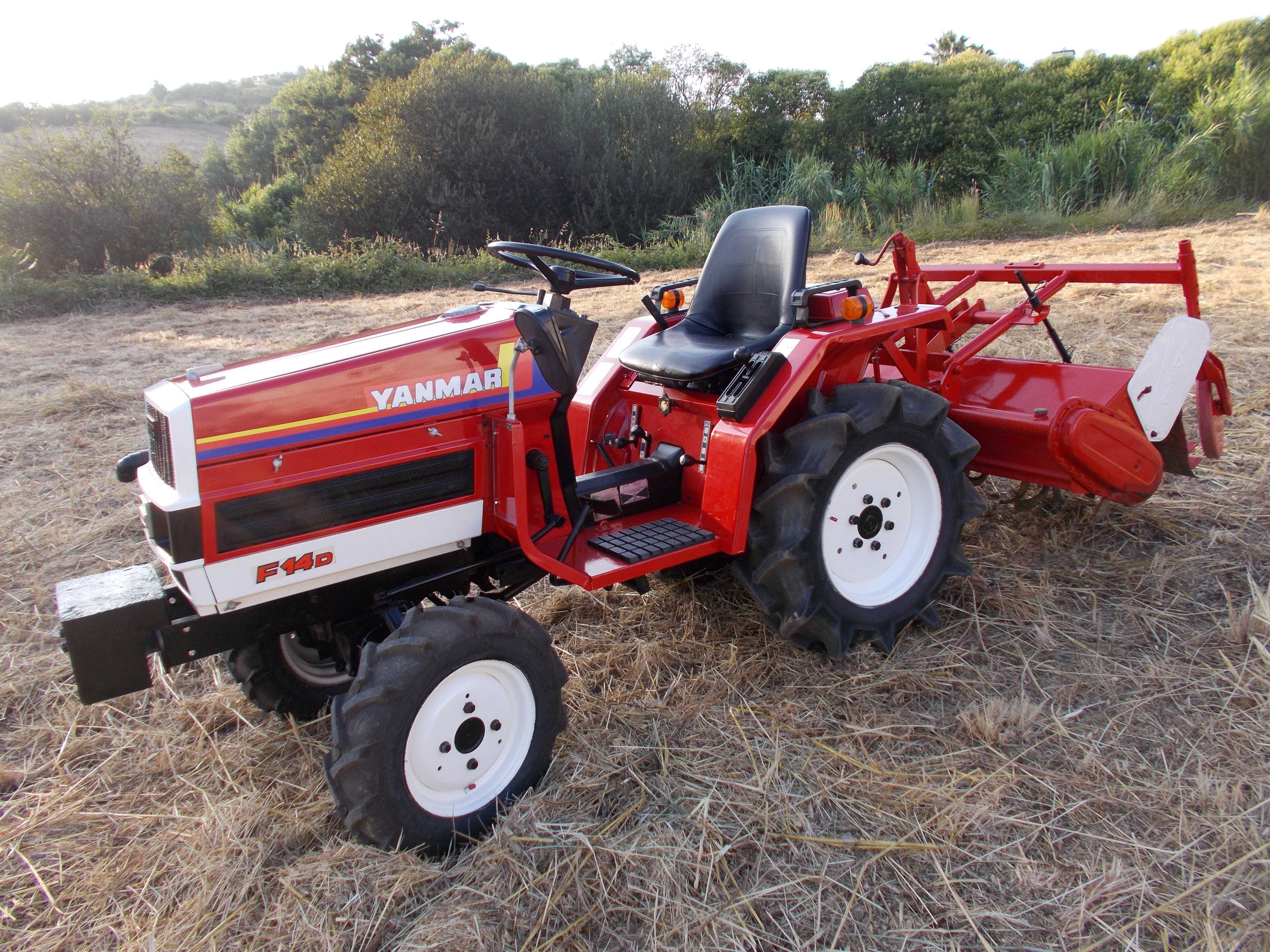 TRACTOR YANMAR   F14 D, c/ frese